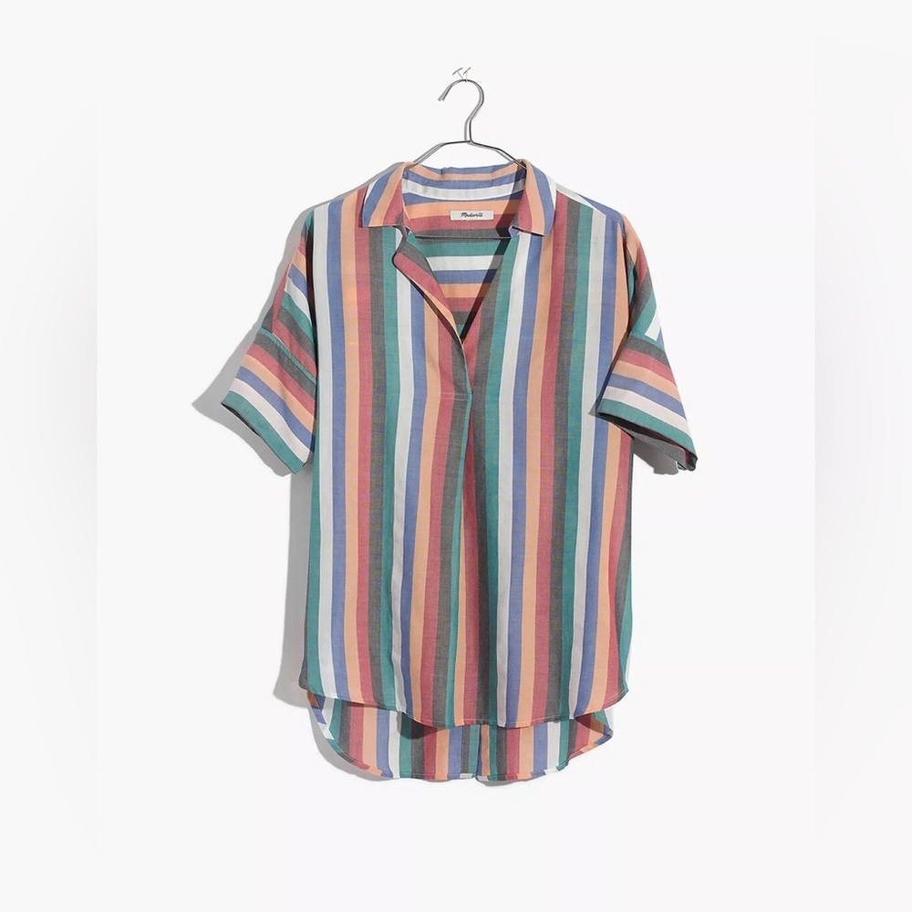 Madewell Striped Multicolor Women’s Shirt 100% cotton size S
